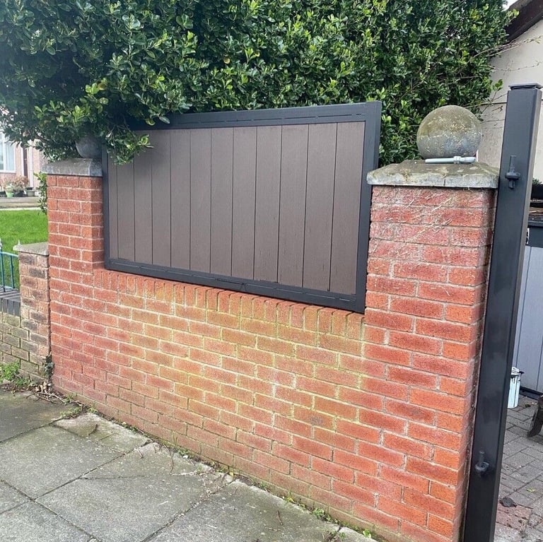 HEAVY DUTY STEEL GATES COMPOSITE GATE AND FENCING LIVERPOOL MERSEYSIDE