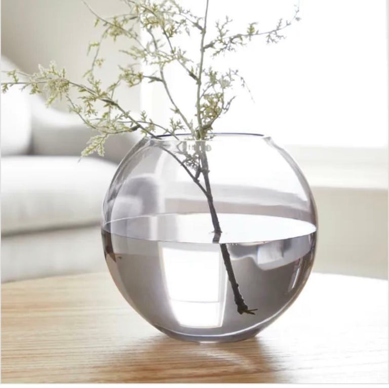 image for Glass fish/flower ball for £6