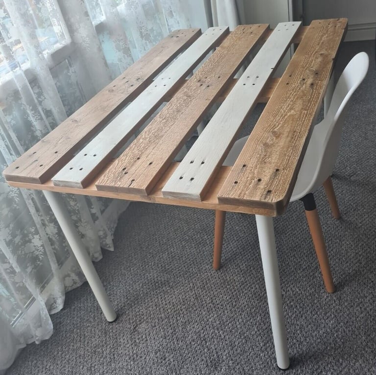 Hand Made Reclaimed Pallet Dining Table 