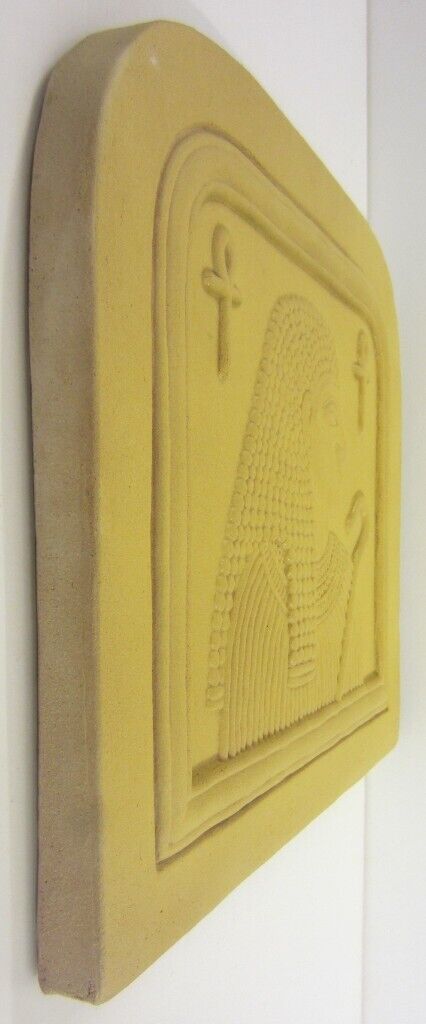 Ancient Egyptian Inspired One-Off Pottery Tile