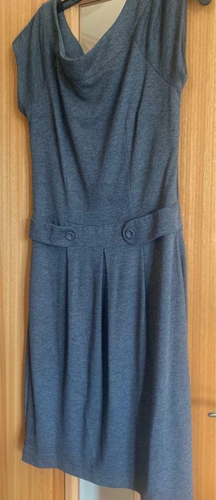 JASPER CONRAN GREY DRESS - SIZE 12 - NEW