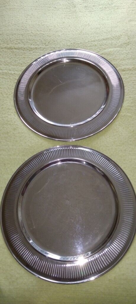 image for SERVING PLATTERS X 2 - IDEAL FOR PARTIES,WEDDINGS ETC.,