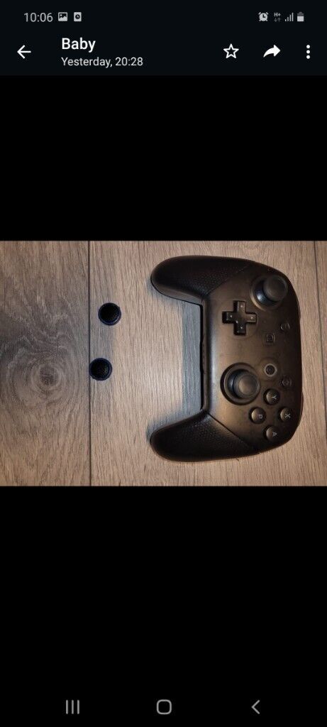 NINTENDO  SWITCH  +  "  5 #  GAMES 