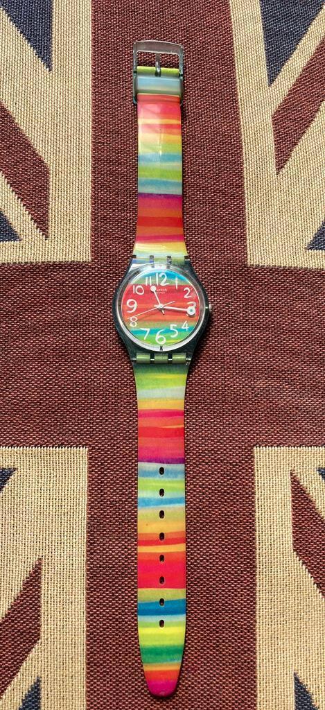 image for Swatch Watch ‘Colour The Sky’ Originals Watch GS124