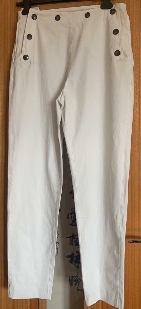 image for TOMAS MAIER COTTON TROUSERS - SIZE 8 (AMERICAN SIZE I THINK) - £350+