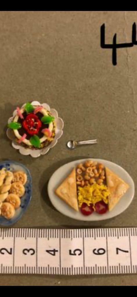 JOB LOT dollhouse sized food /miscellaneous items. Top quality. All new. More varieties available
