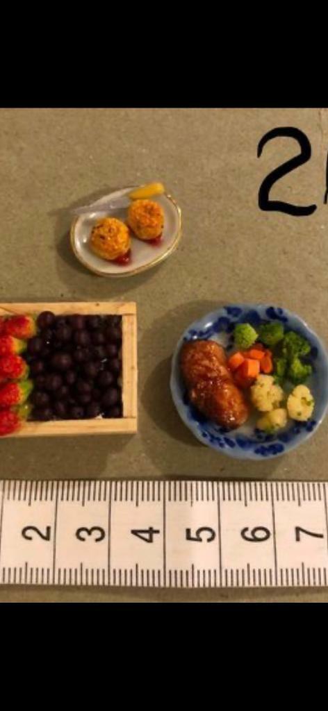 JOB LOT dollhouse sized food /miscellaneous items. Top quality. All new. More varieties available