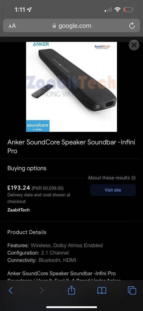 Anker All around sound with dolby atom