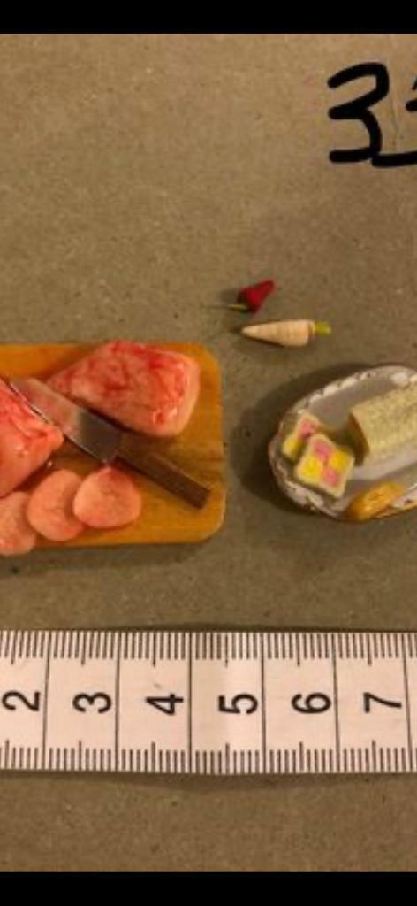 JOB LOT dollhouse sized food /miscellaneous items. Top quality. All new. More varieties available