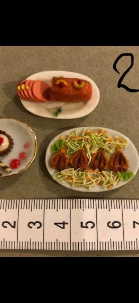 JOB LOT dollhouse sized food /miscellaneous items. Top quality. All new. More varieties available