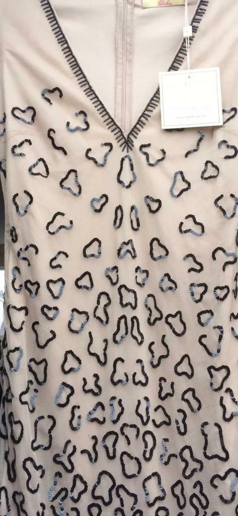 image for   deluxe  lace  beaded dress for party