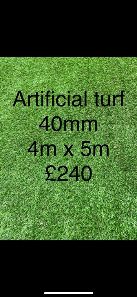 Luxury artificial turf 