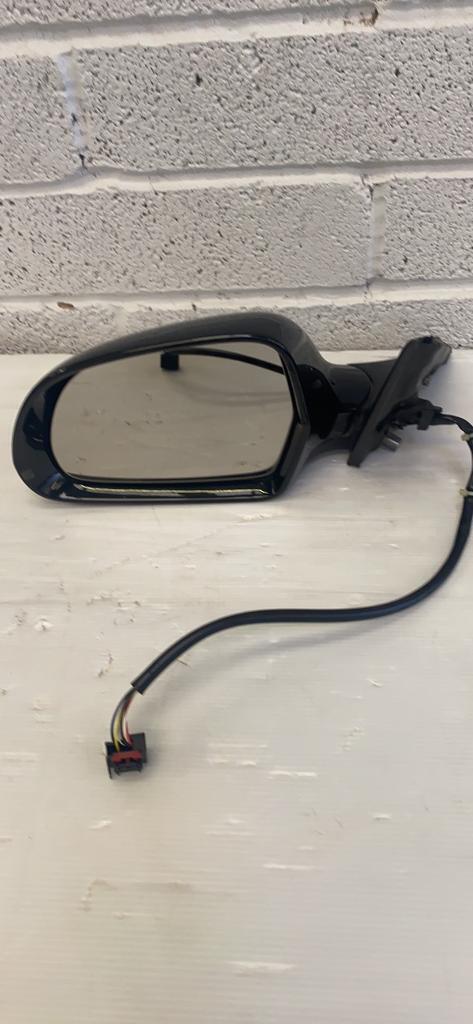 image for Audi A4 Wing Mirror Left Side, Fit A4 2008 to 2012, Colour Code: Black