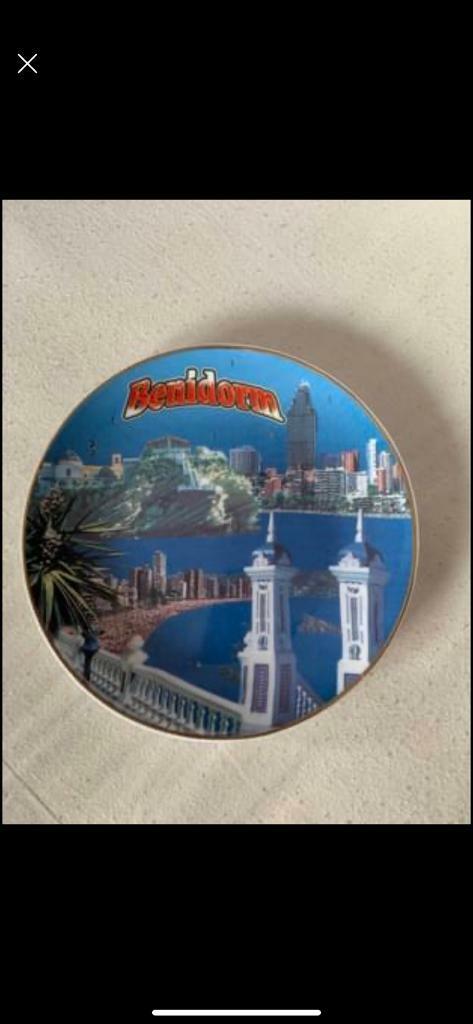 image for Benidorm wall plate new £3