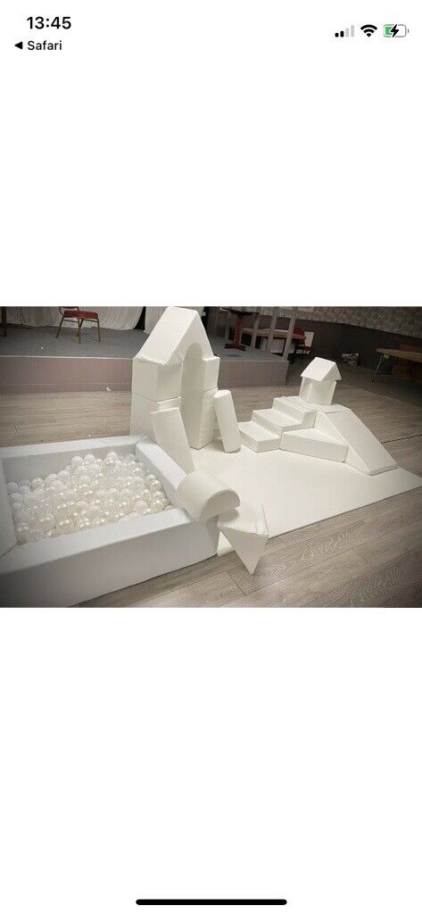 White soft play for that wow factor