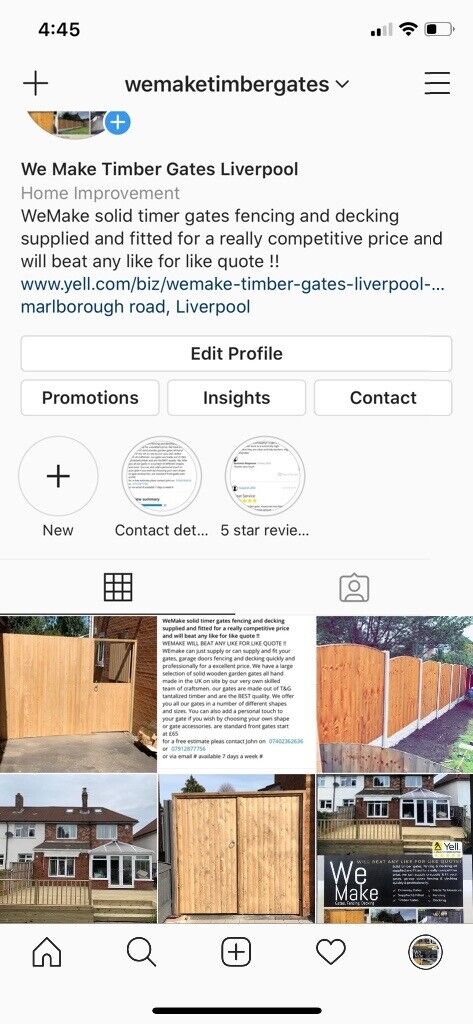 Made to measure timber gates 