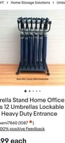 Umbrella stand (lockable) good for the office 