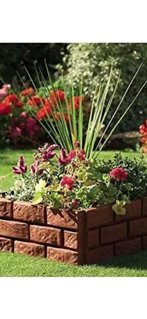 image for Brick effect garden edging 