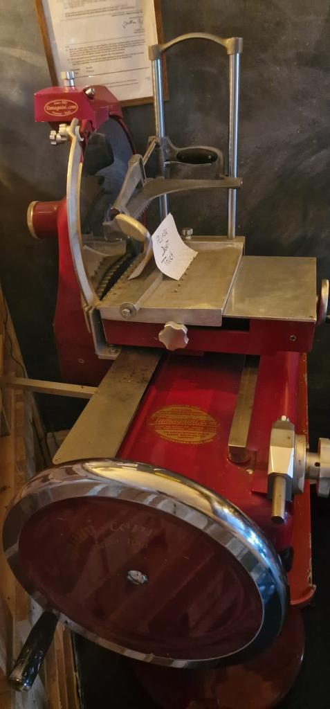 Vintage Tamagnini Meat Slicer