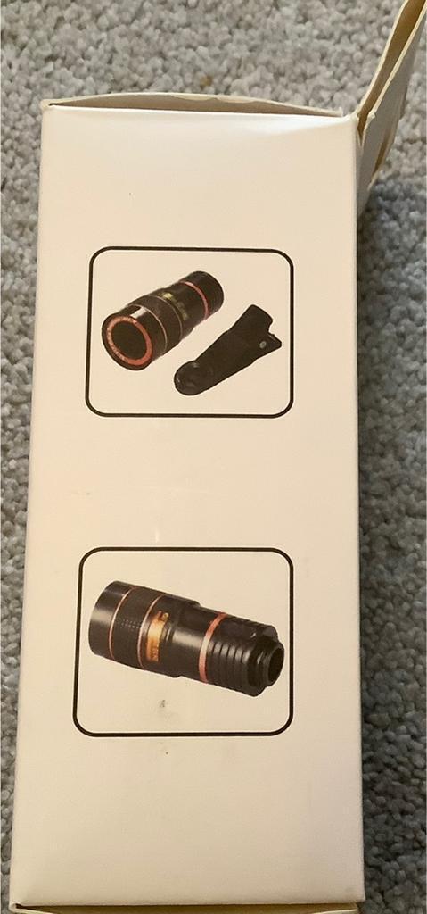 Universal Telescope for Mobile Phone or Eye 12x Zoom