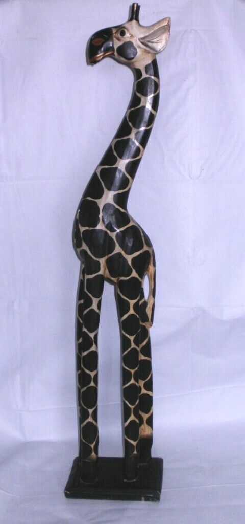 image for FREE STANDING WOODEN GIRAFFE