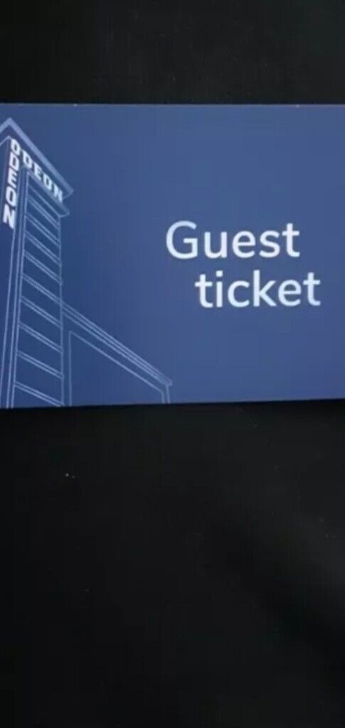 Odeon tickets no expiry date