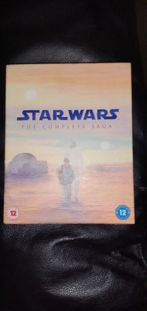 Like New Star Wars saga blu ray boxset