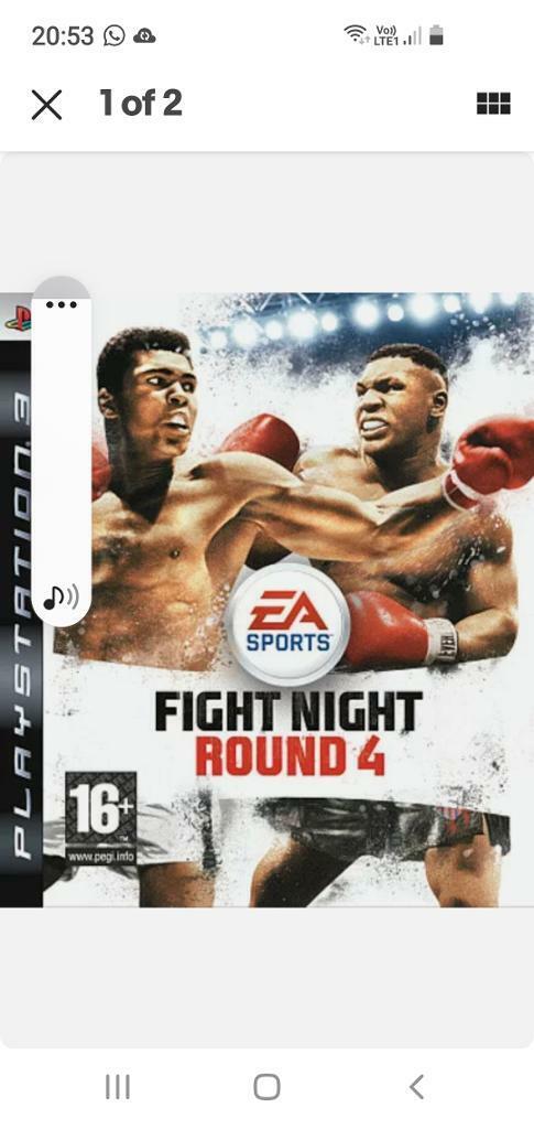 PlayStation3 Boxing game