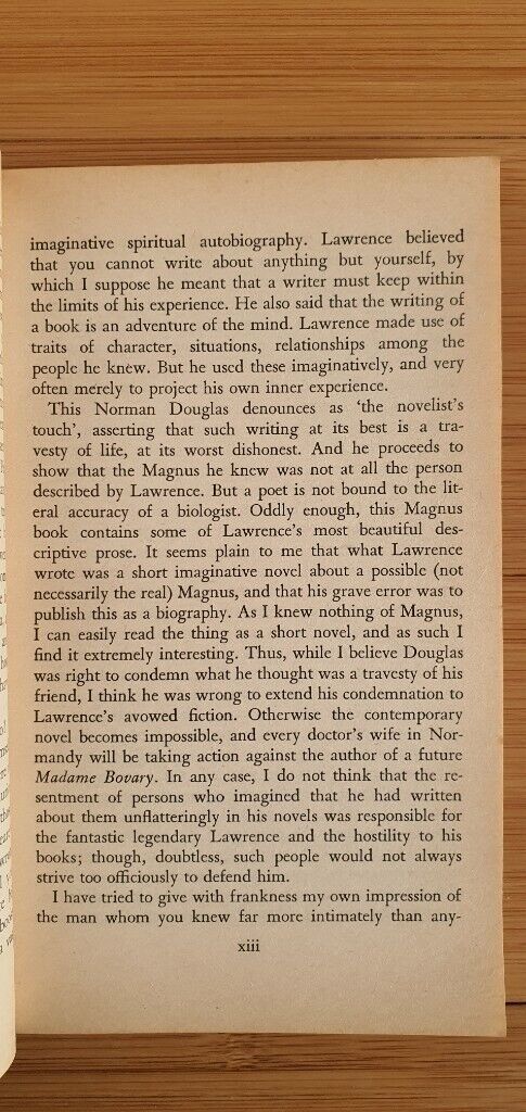 ‘Apocalypse with an introduction by Richard Aldington’, Wrote by D.H.Lawrence