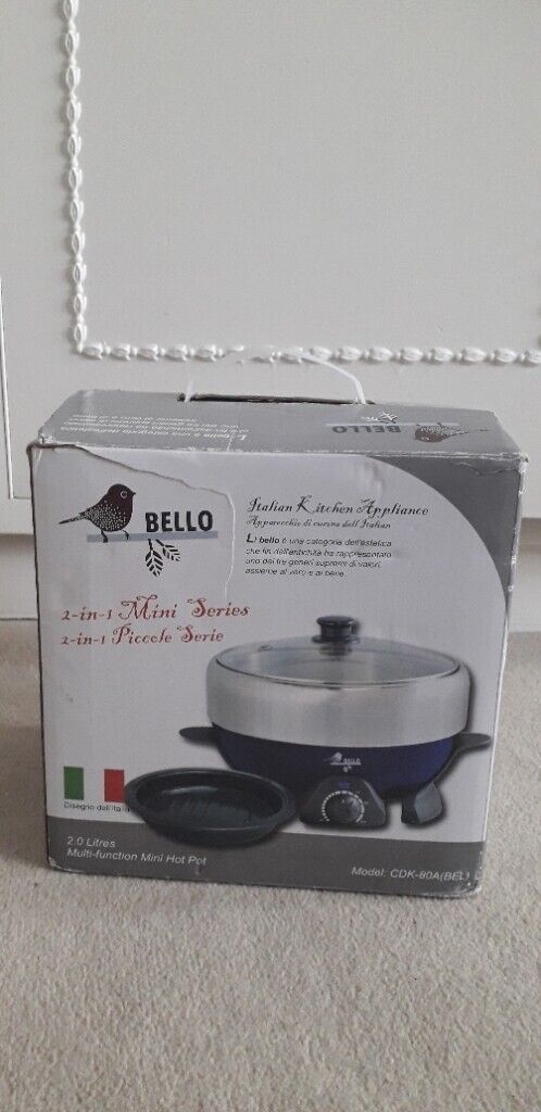 Multifunctional 2l mini hot pot 