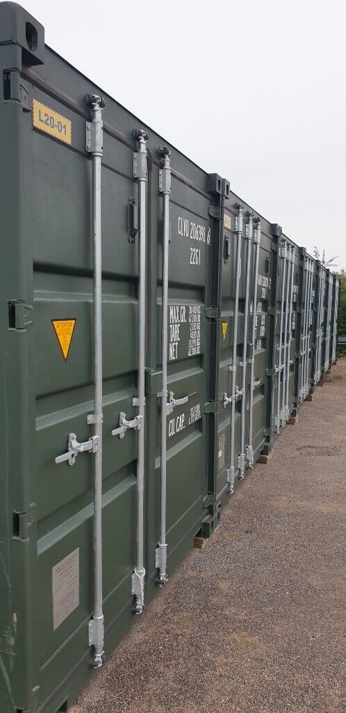 5ft,8ft,10ft & 20ft Container Storage - Self Storage - Cheap Storage - Secure Storage -  CB244RB