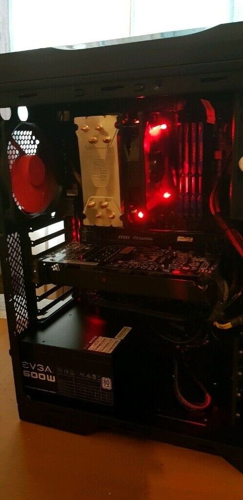 BUDGET PC AMD FX8350 8GB RAMS 120GB SSD WINDOWS 10  READ THE AD 