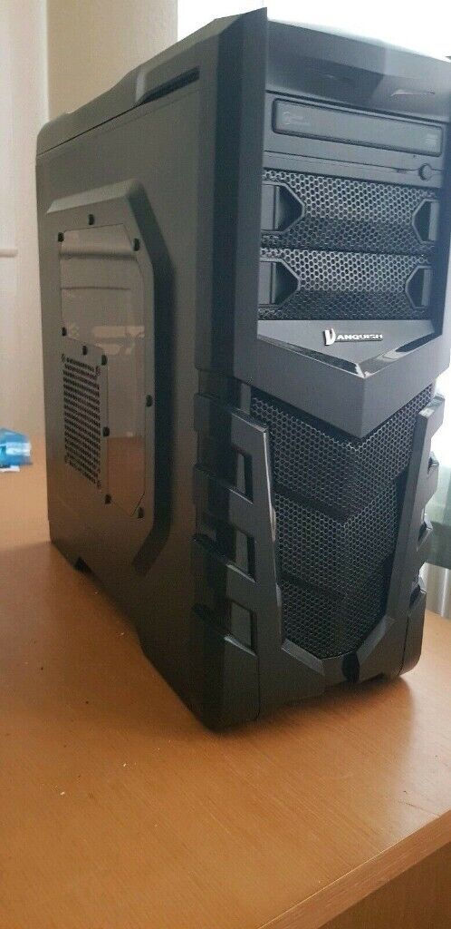  BUDGET PC AMD FX8350 8GB RAMS 120GB SSD WINDOWS 10  READ THE AD 