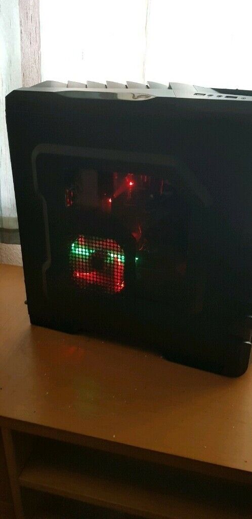  BUDGET PC AMD FX8350 8GB RAMS 120GB SSD WINDOWS 10  READ THE AD 