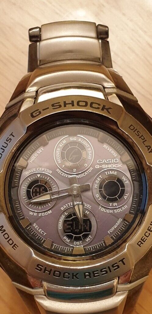 Casio G-Shock Solar Powered, Atomic Radio Watch