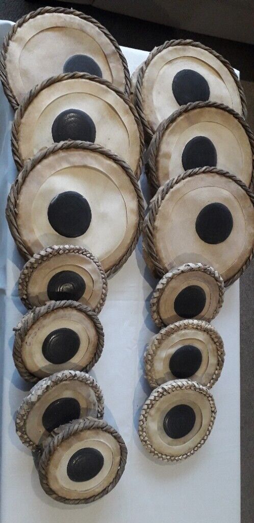 image for Tabla Skins for Bayan and Dayan