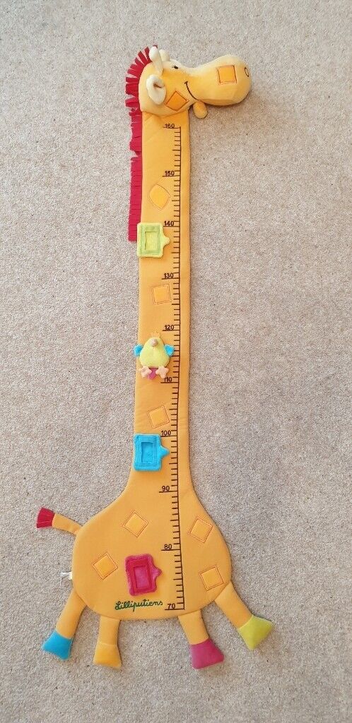 Childs giraffe height chart, ideal gift, excellent condition, like NEW, £10.