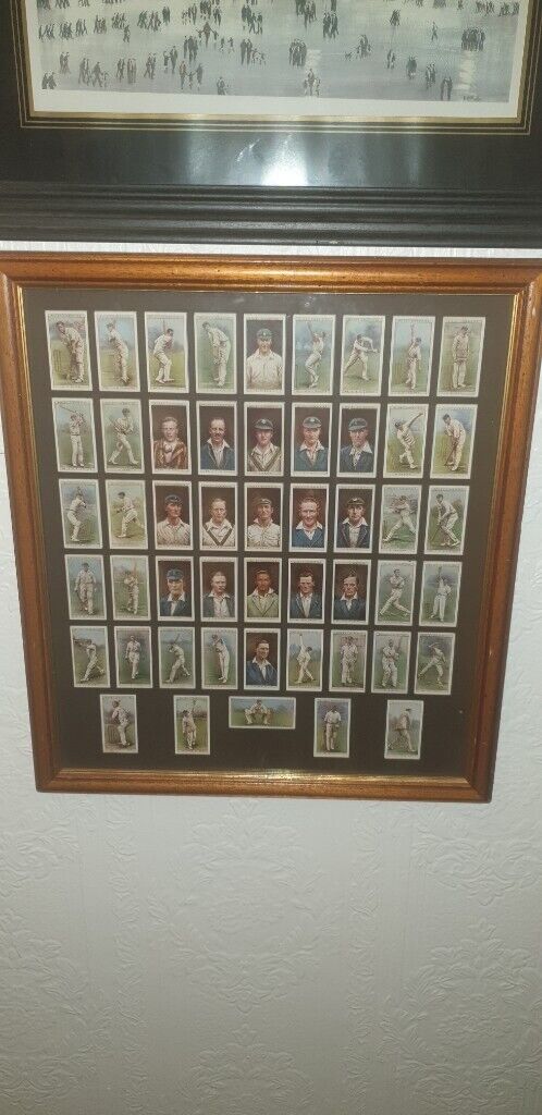 image for Old cigarettes cricket cards