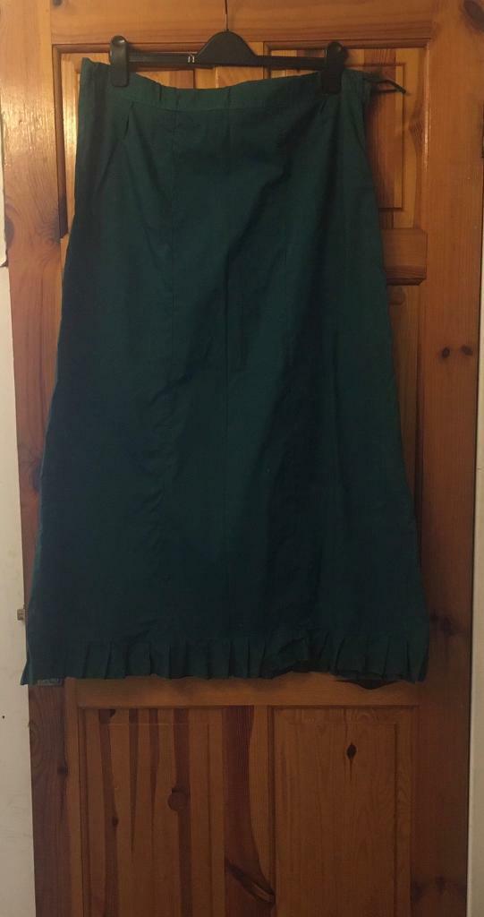image for Lovely green Sari petticoat for sale