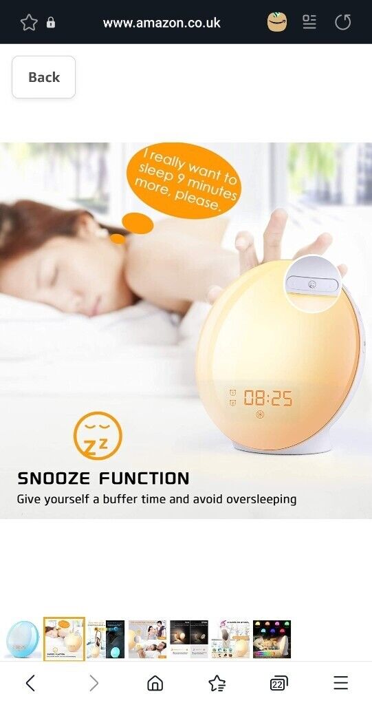 Wake up Light Alarm Clock