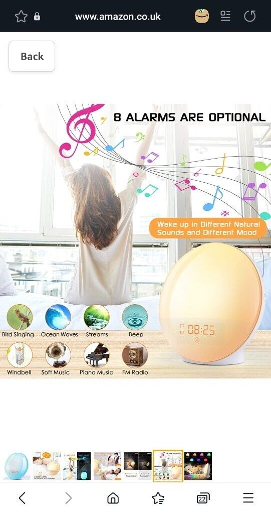 Wake up Light Alarm Clock