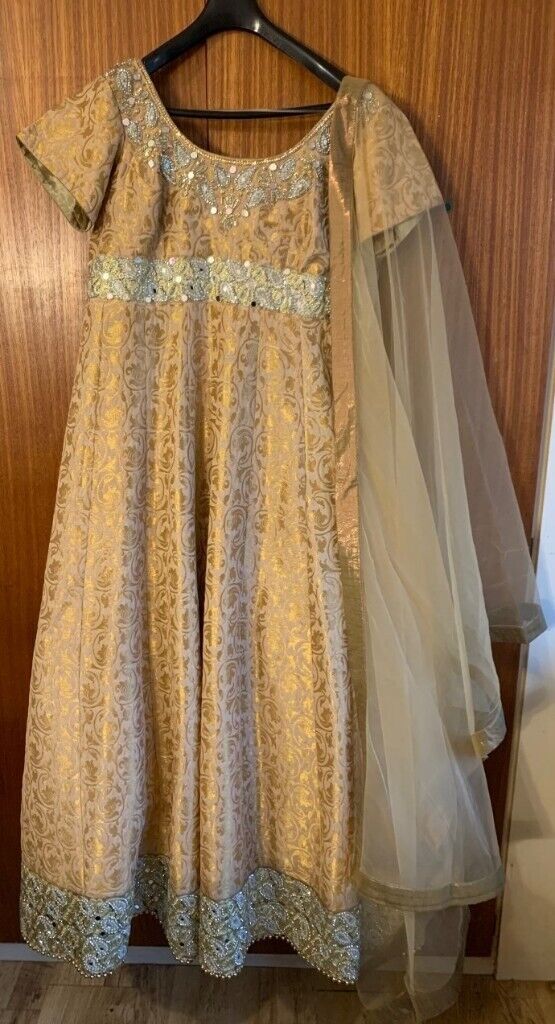 image for Indian gold dress