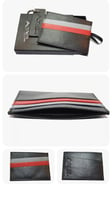 Black reynard leather cardholder wallet