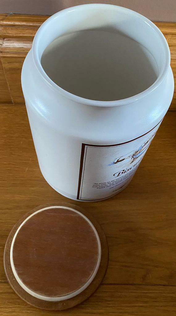 Vintage Cooks Workshop Dunoon Ceramics Stoneware Biscuit Jar