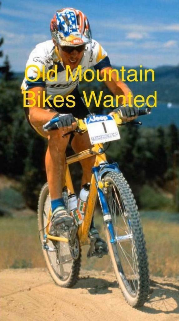 WANTED - RETRO 90’s MOUNTAIN BIKES / FRAMES / PARTS