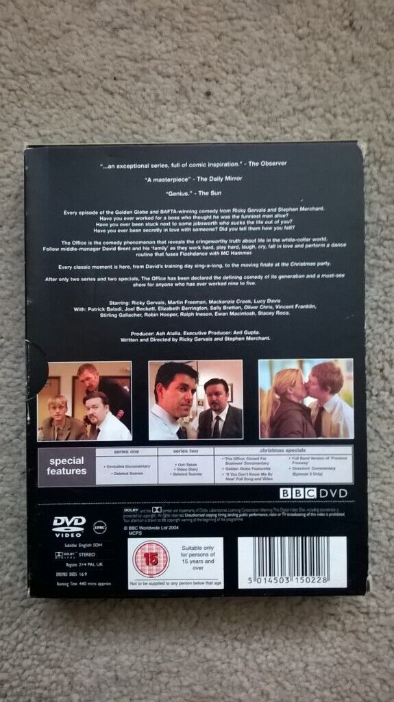 The Office - Complete Series One & Two and The Christmas Specials [DVD]