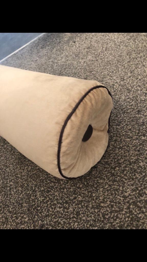 Laura Ashley Bolster Cushion Silver in Newtownabbey, County Antrim