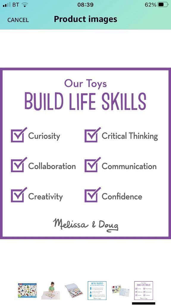 Melissa and Doug sticker collection - New