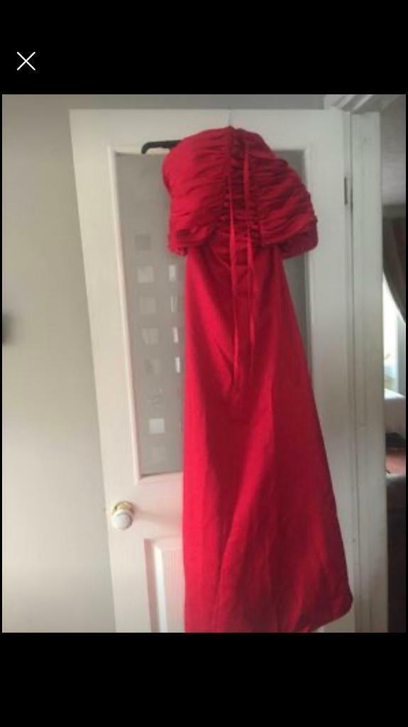 image for Red prom / bullGown   Size 18