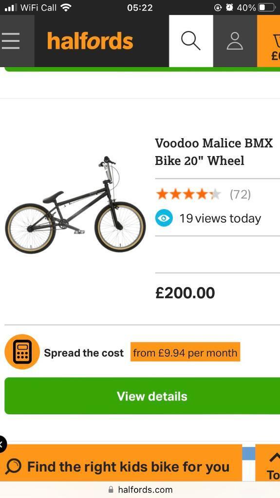 image for BRAND NEW BMX malice bike